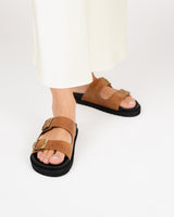 Piel de camello rubí