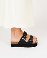 Opal Platform Black Leather