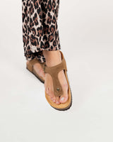 Emerald Suede Hazelnut