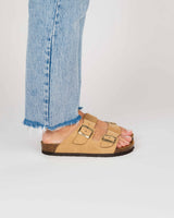 Opal Wide Suede Honey