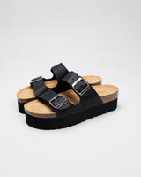 Opal Platform Black Leather
