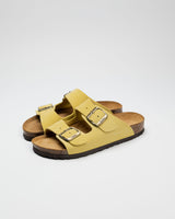 Opala Wide Suede Yellow