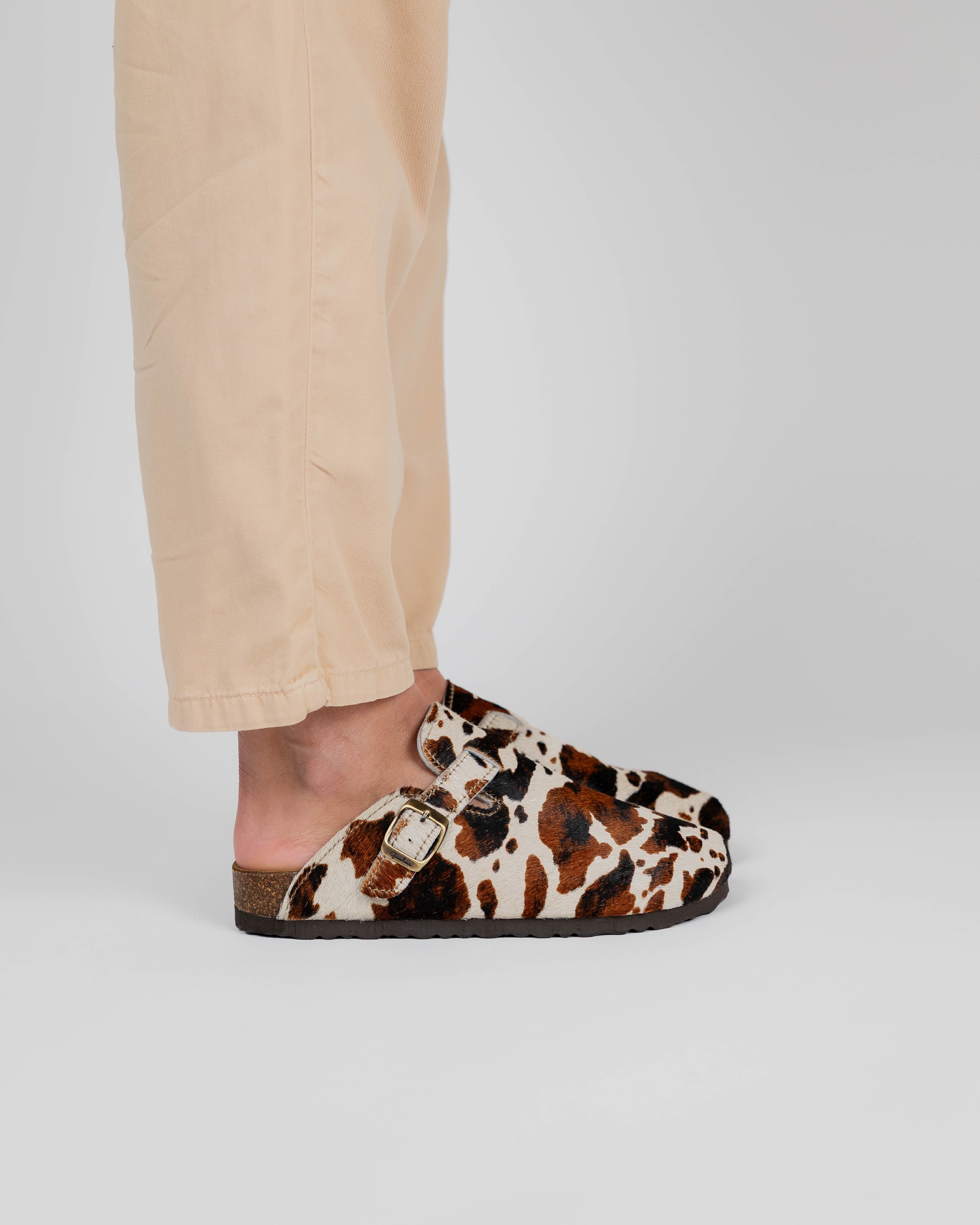 Mules Anchos Tricolor