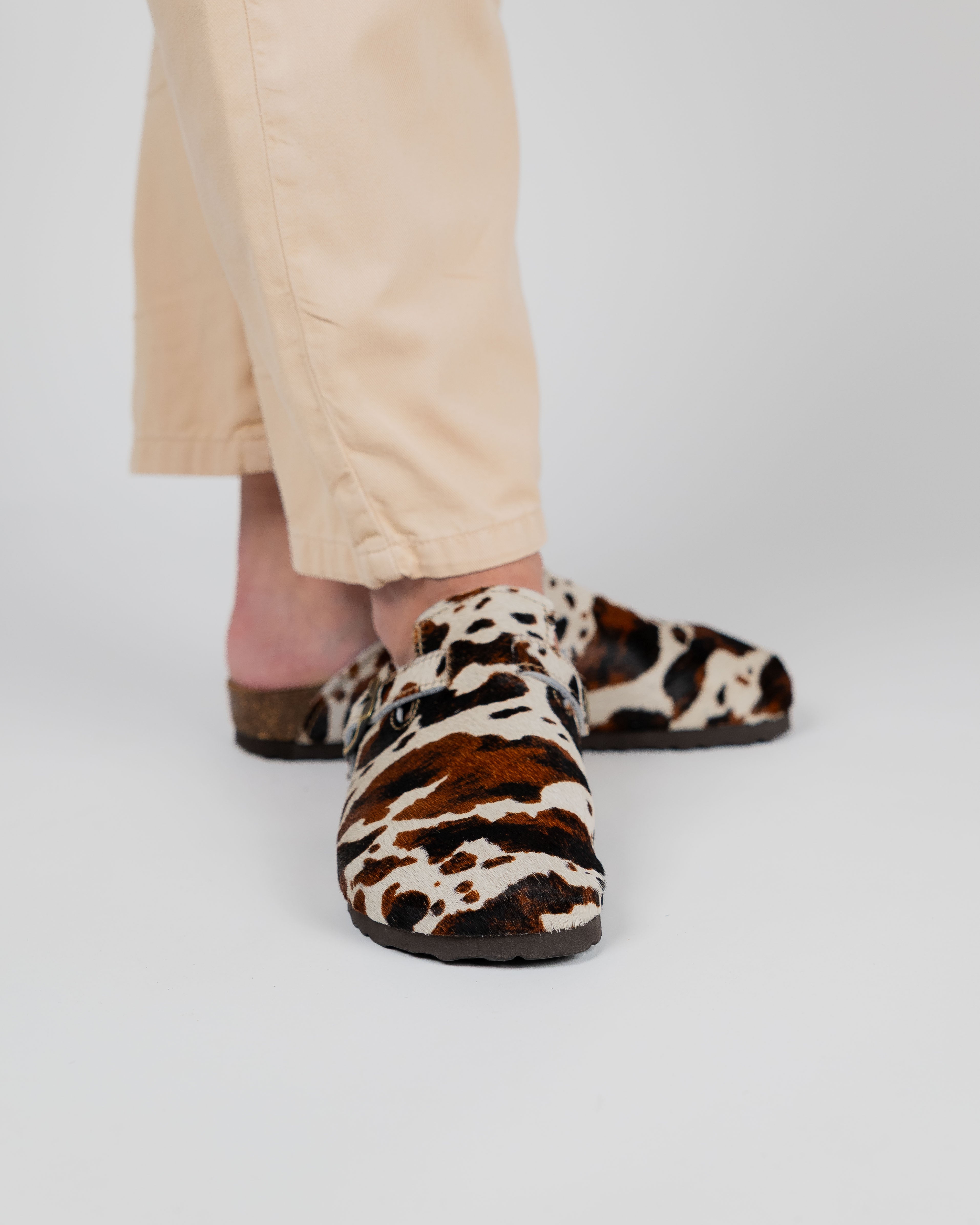 Mules Anchos Tricolor