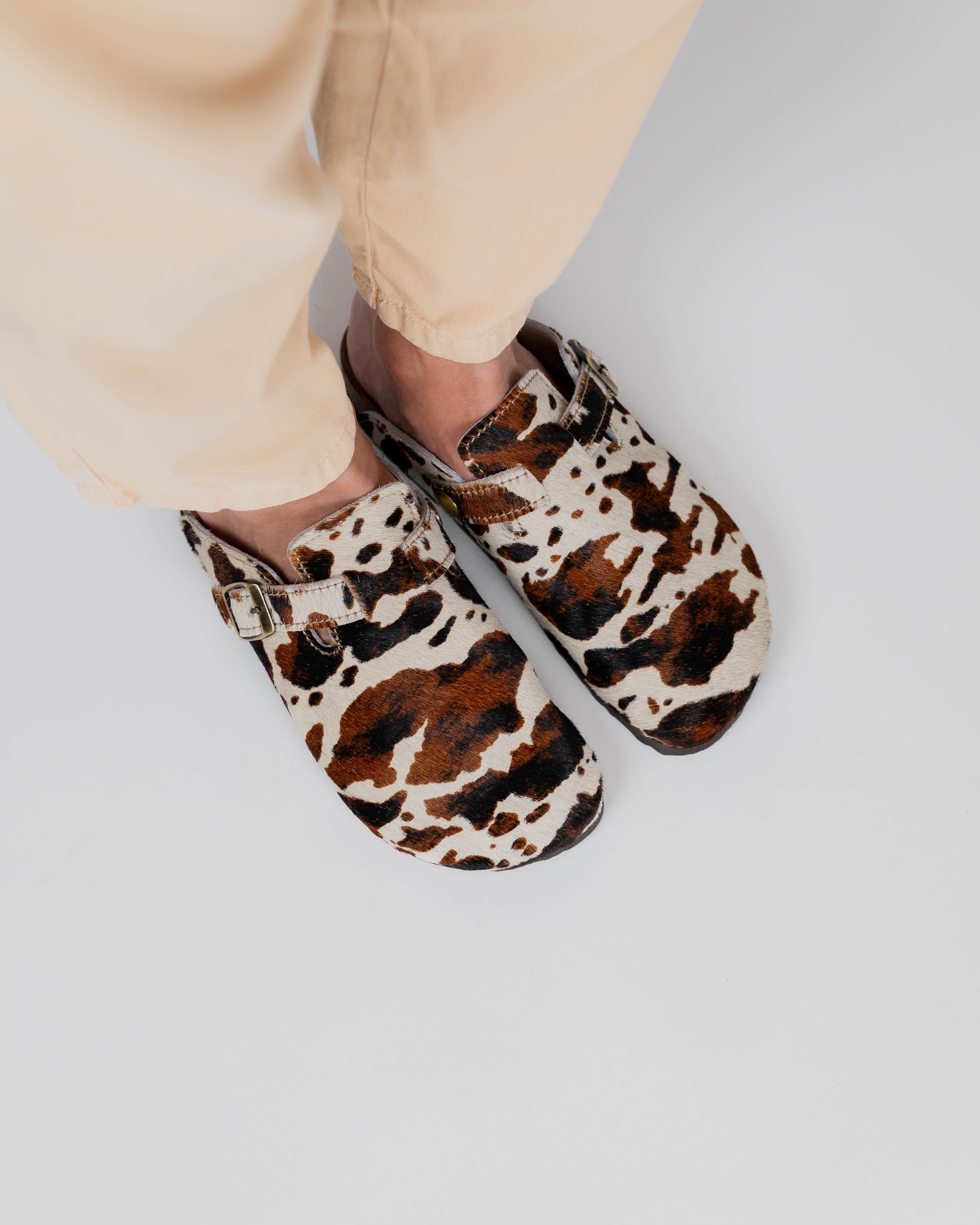 Mules Anchos Tricolor