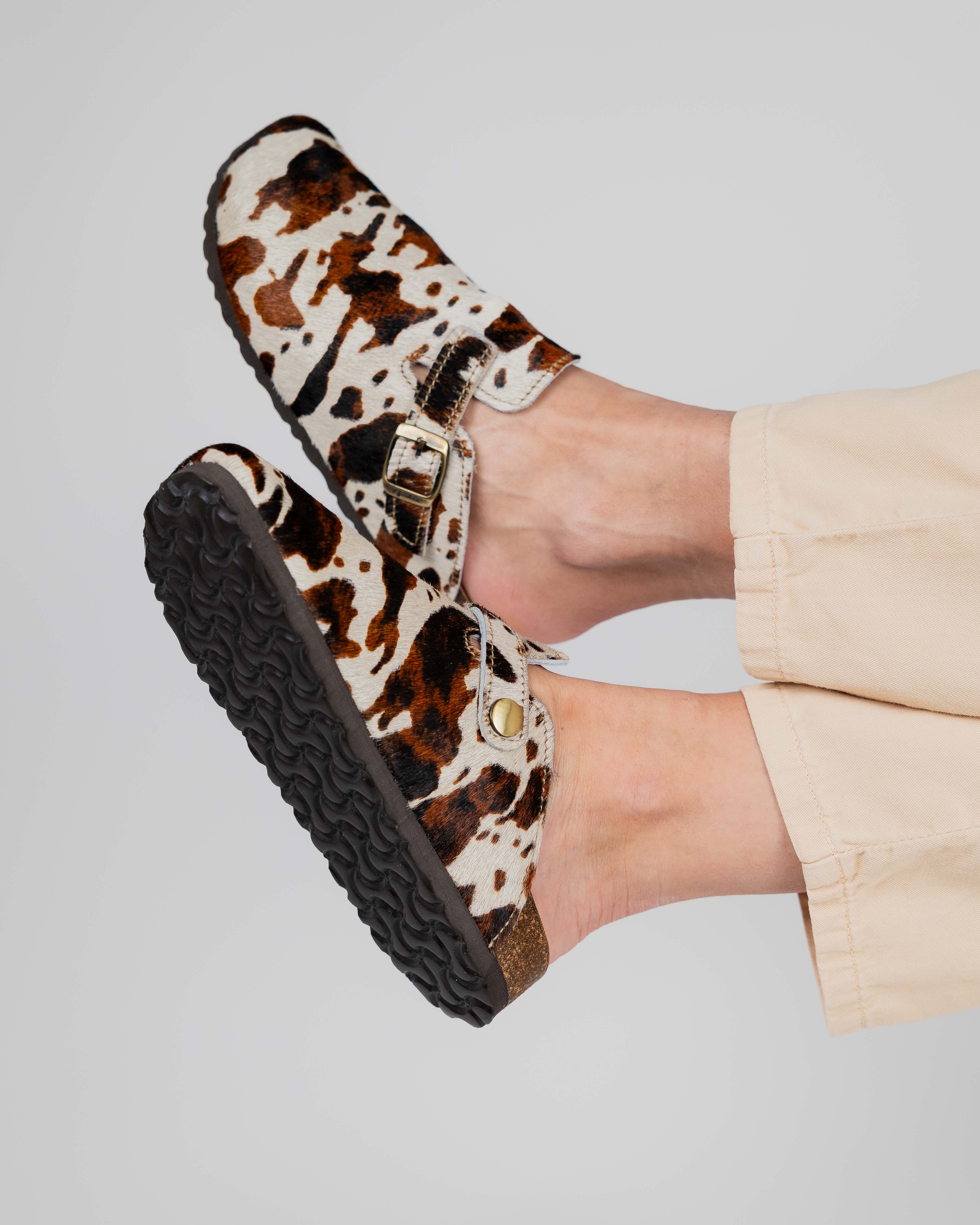 Mules Anchos Tricolor