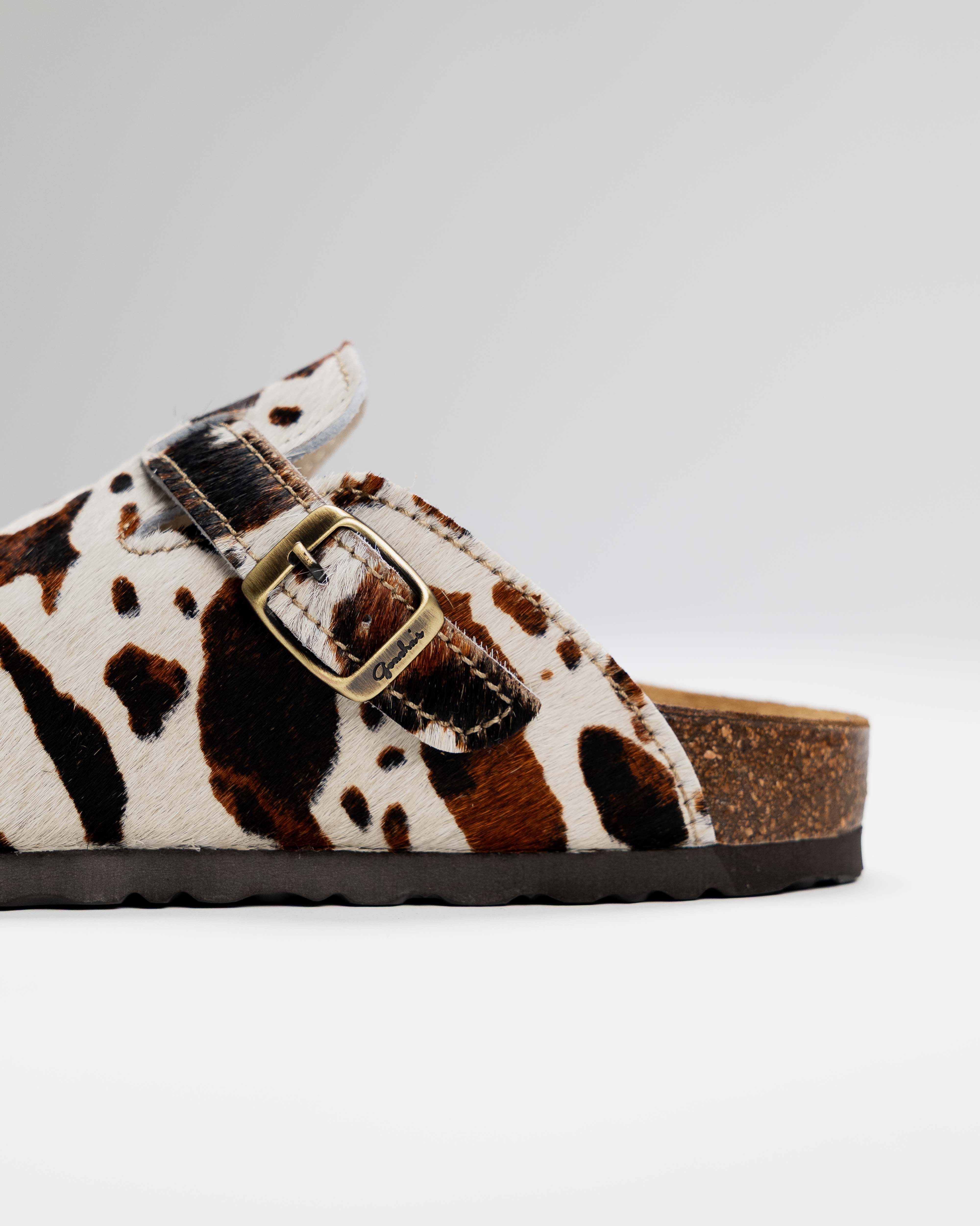 Mules Anchos Tricolor