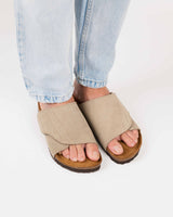 Jasper Suede Taupe