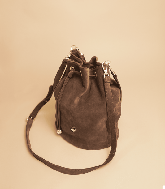 Brown Bucket Bag