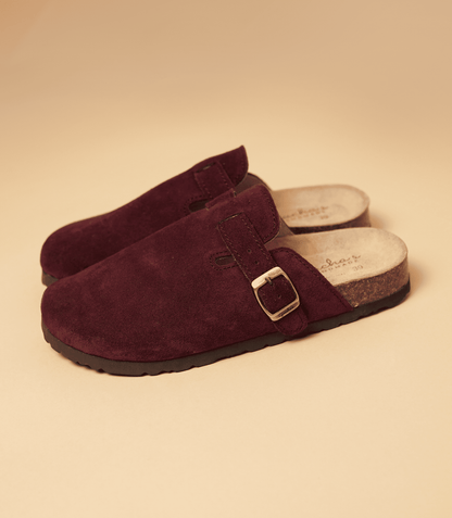 Mules Bordeaux