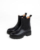Barn Chelsea Black Leather