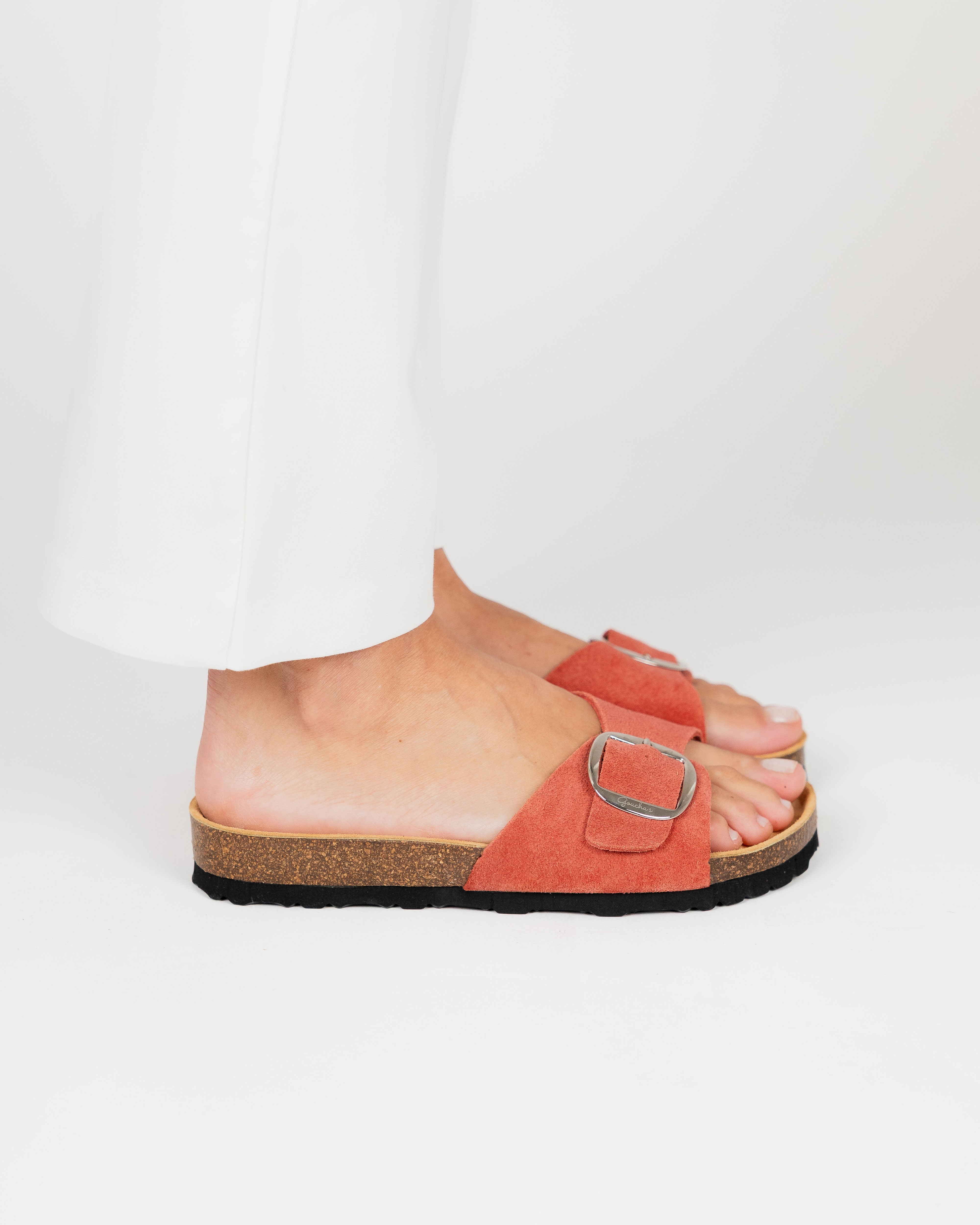 Azurite Suede Coral