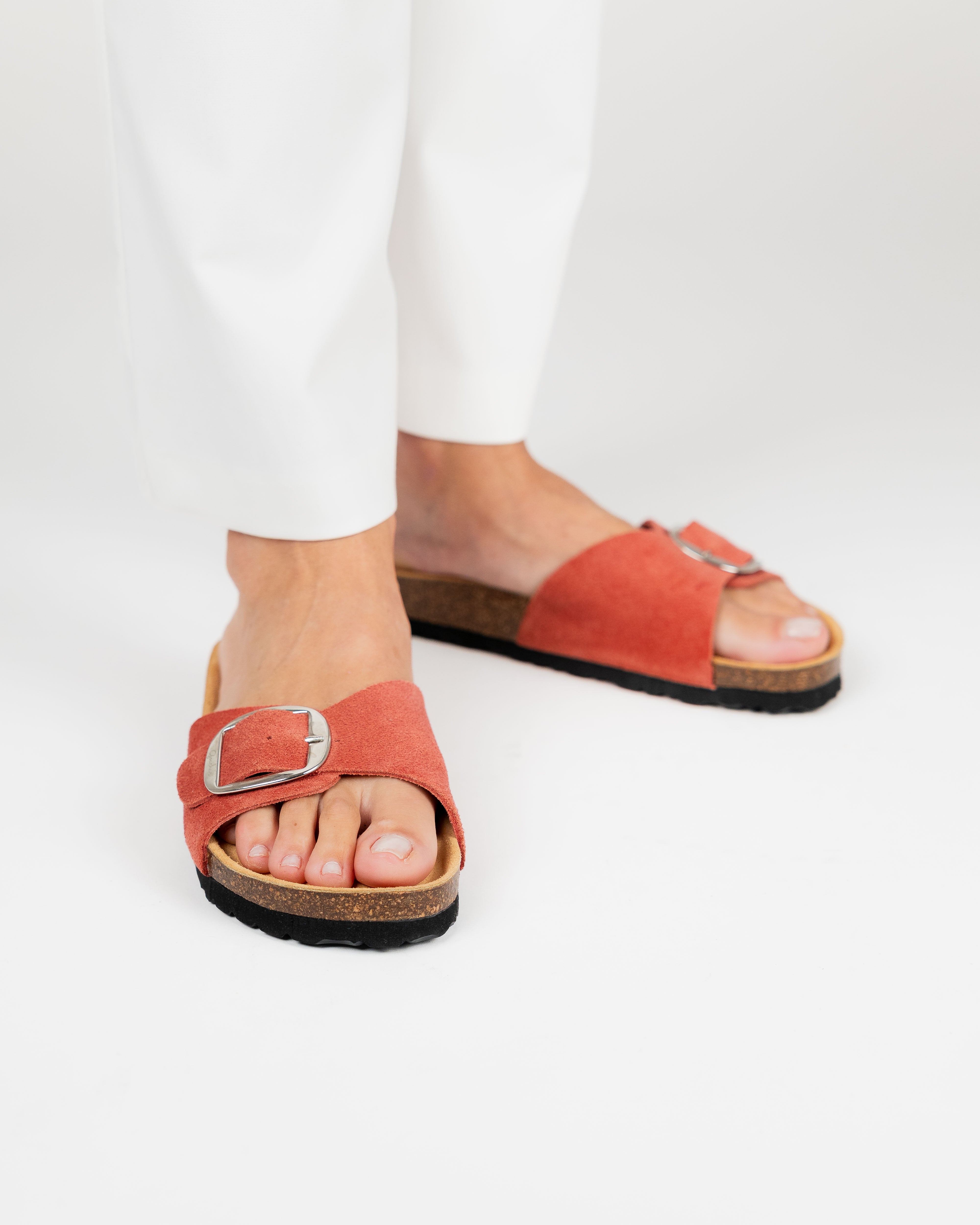 Azurite Suede Coral