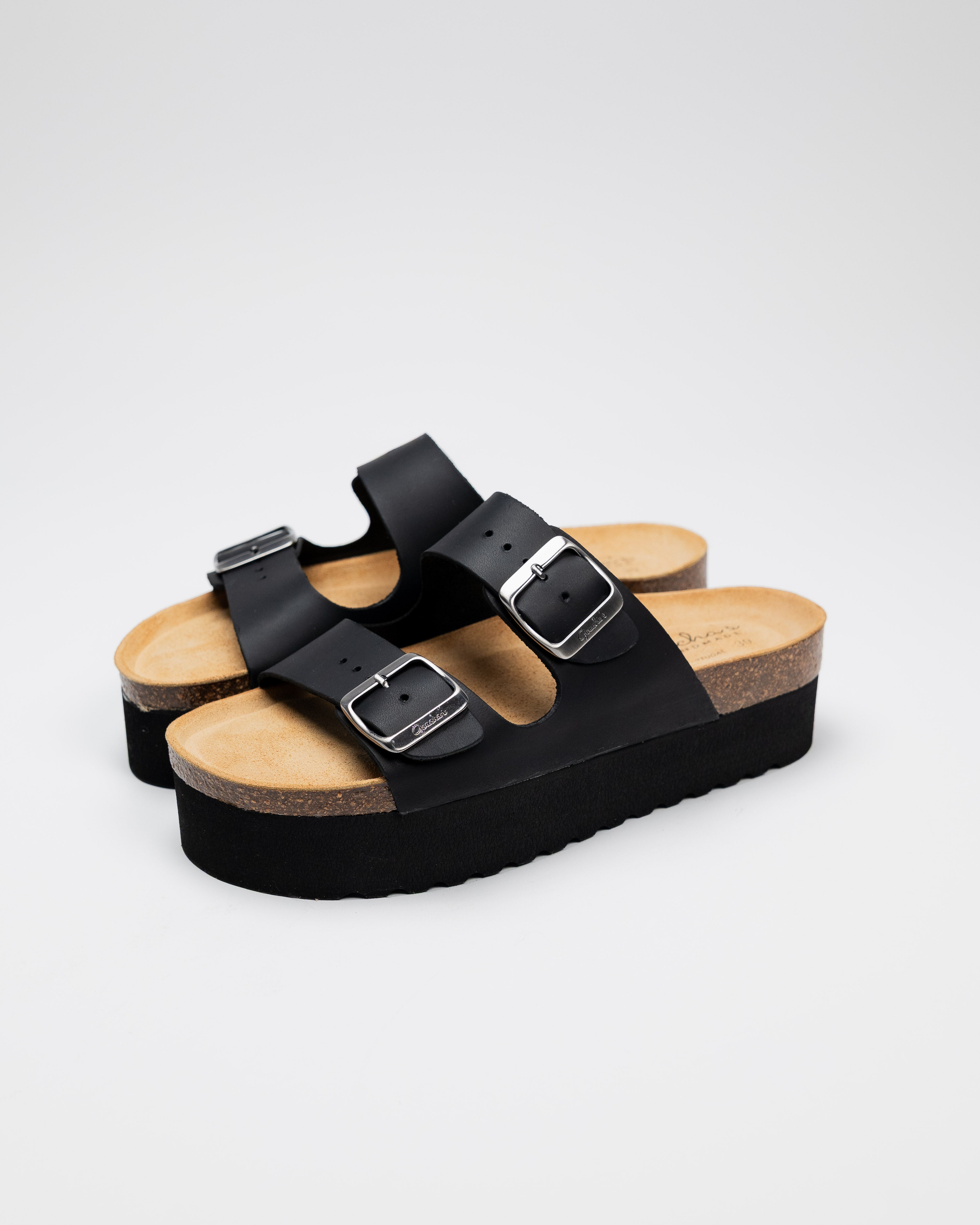 Opal Platform Black Leather
