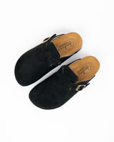 Mules Camurça Preto