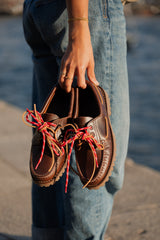 Sapato Mocassins Castanho