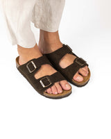 Opala Camurça Castanho Homem