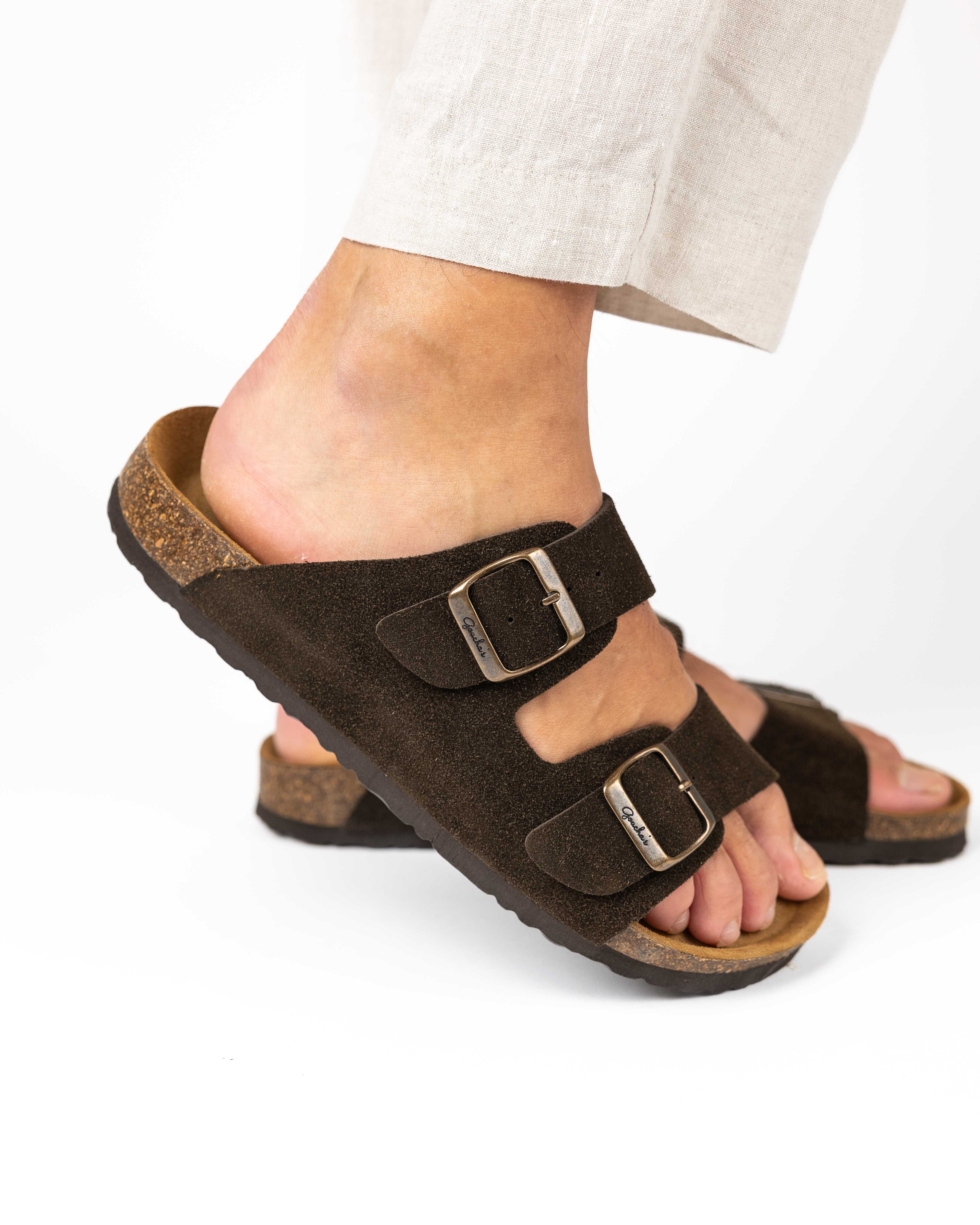 Opala Camurça Castanho Homem