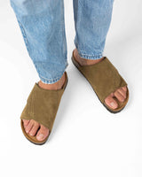 Jasper Suede Khaki