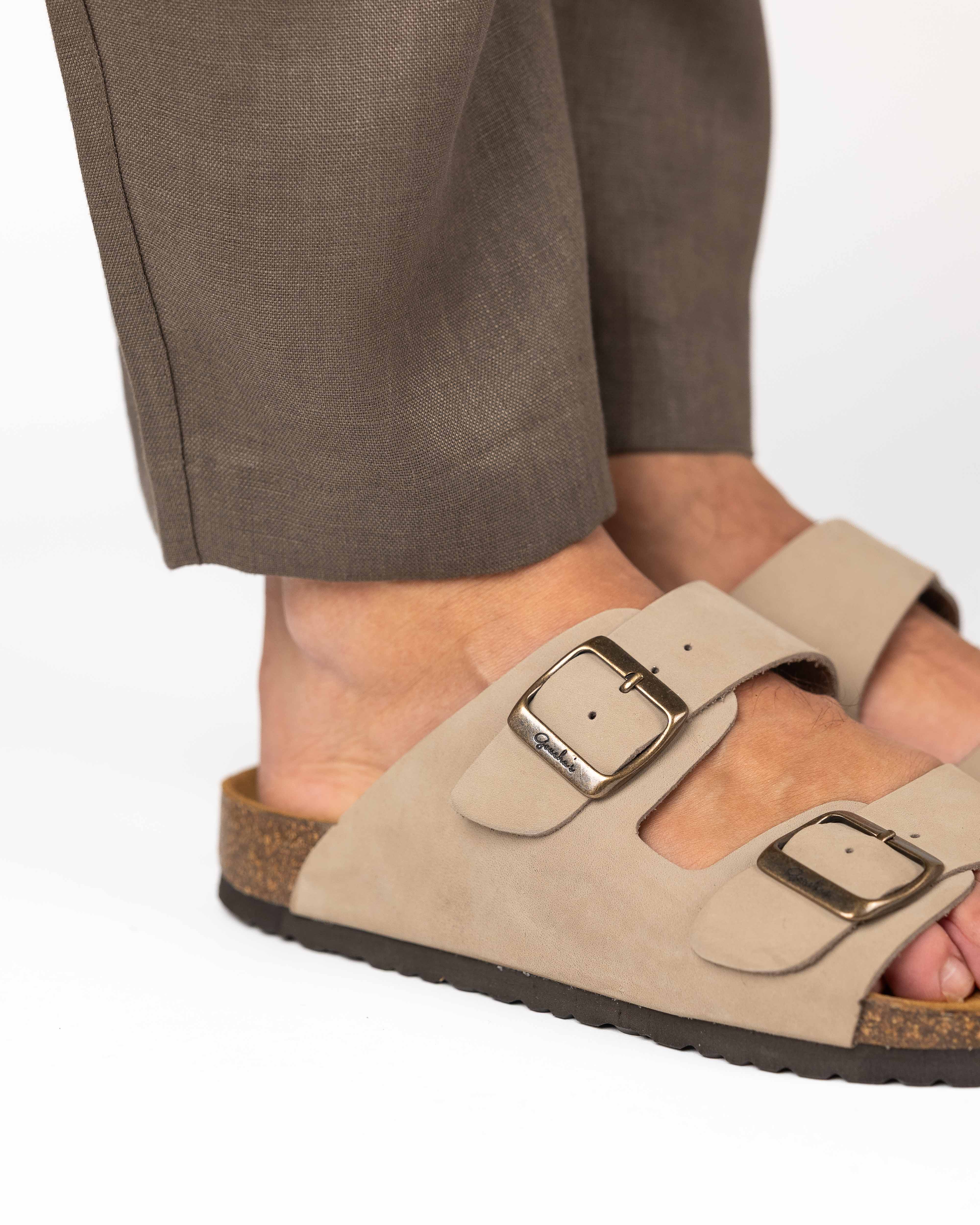 Opala Pele Taupe Homem