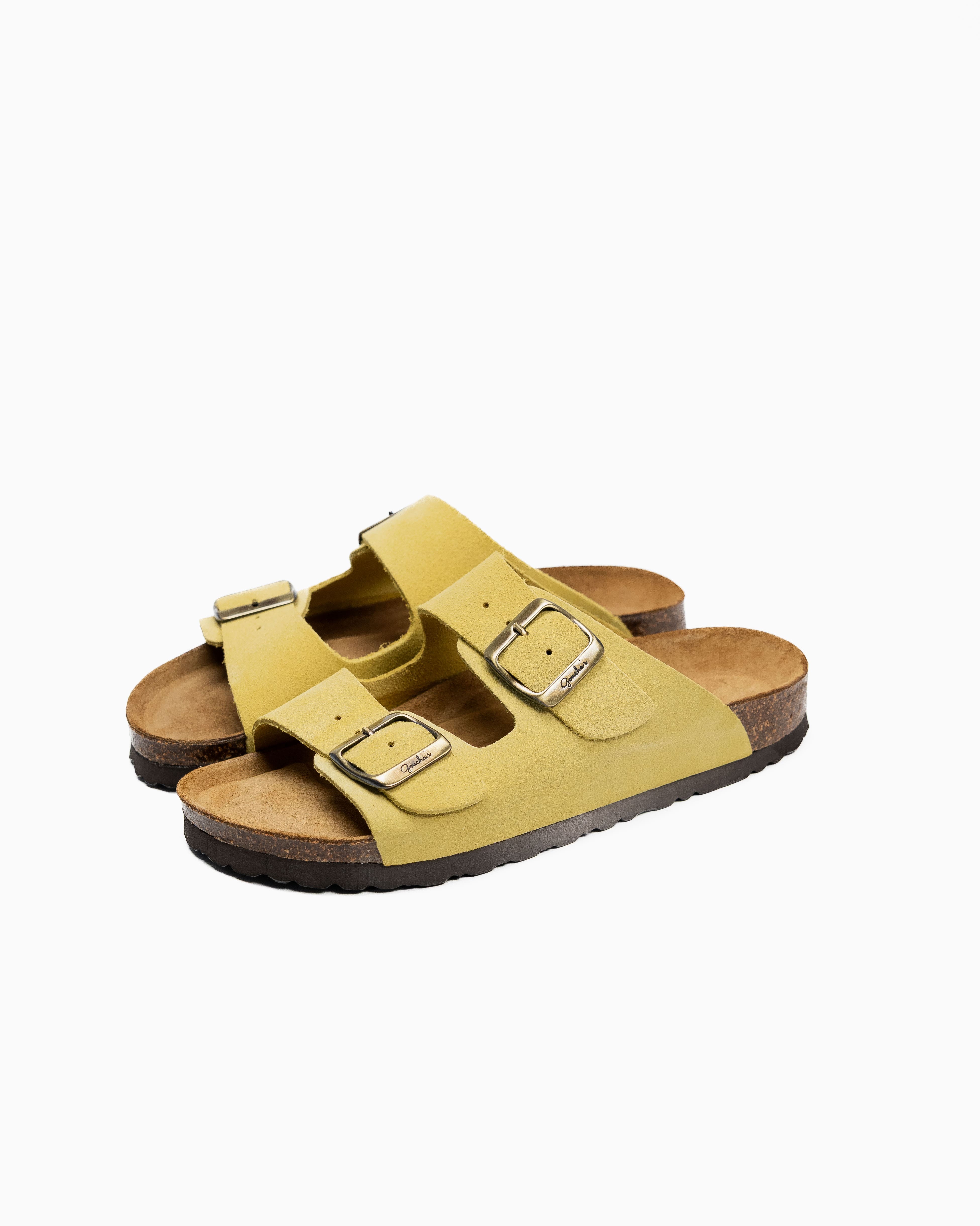 Opala Wide Suede Amarillo