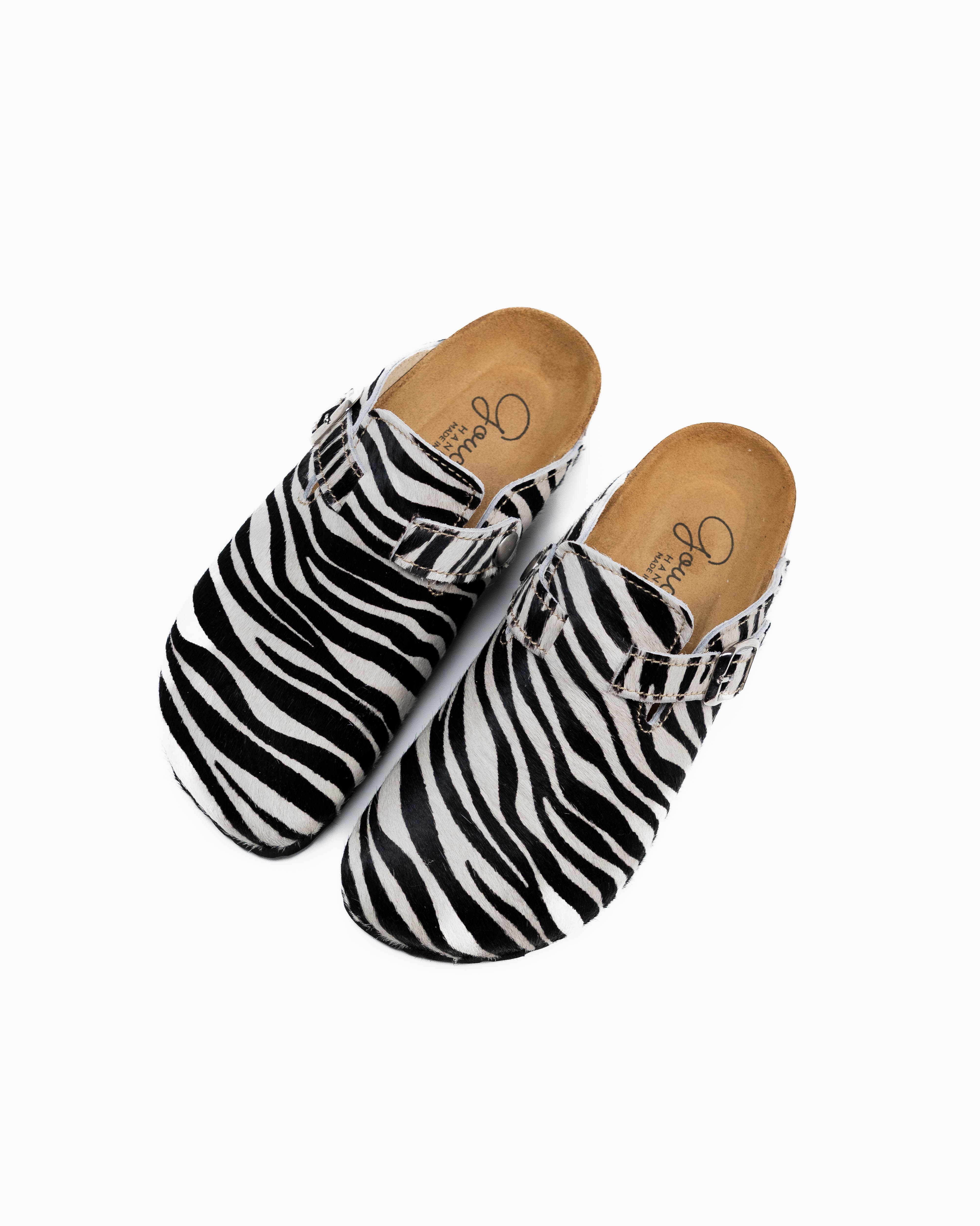 Mules anchos de cebra