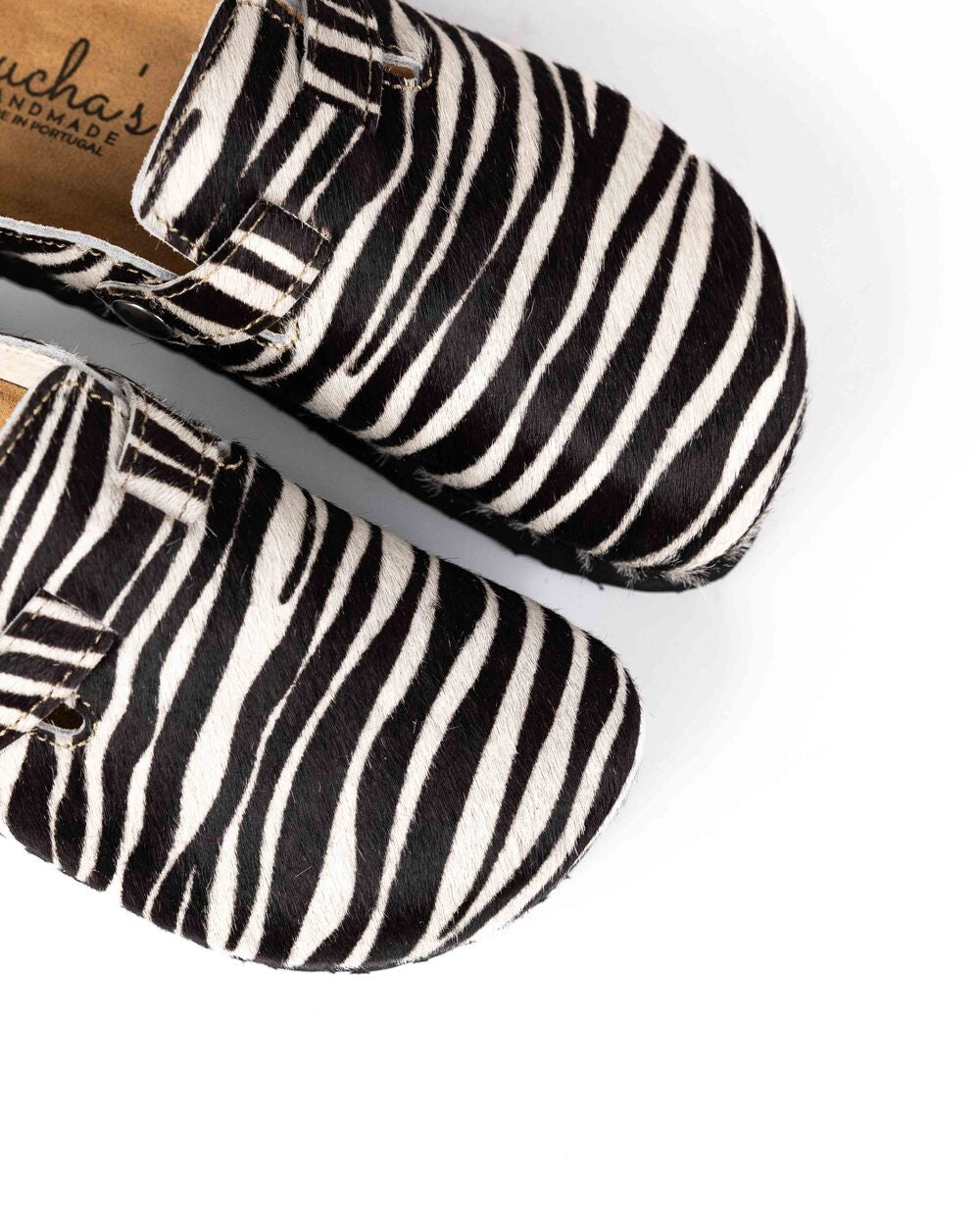 Wide Zebra Platform Mules