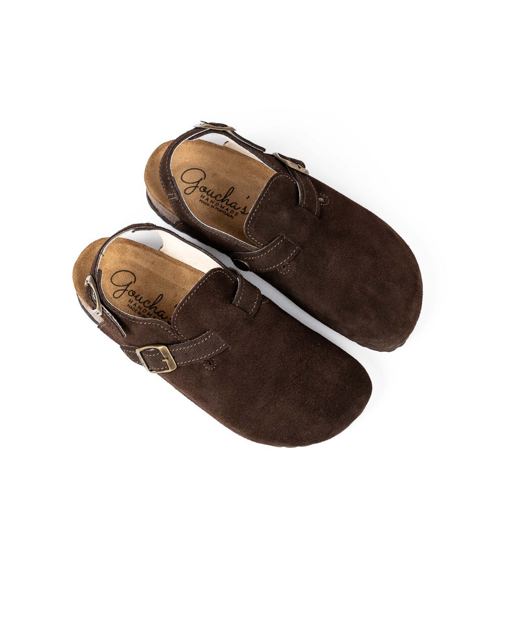 Wide Brown Mules Sandals