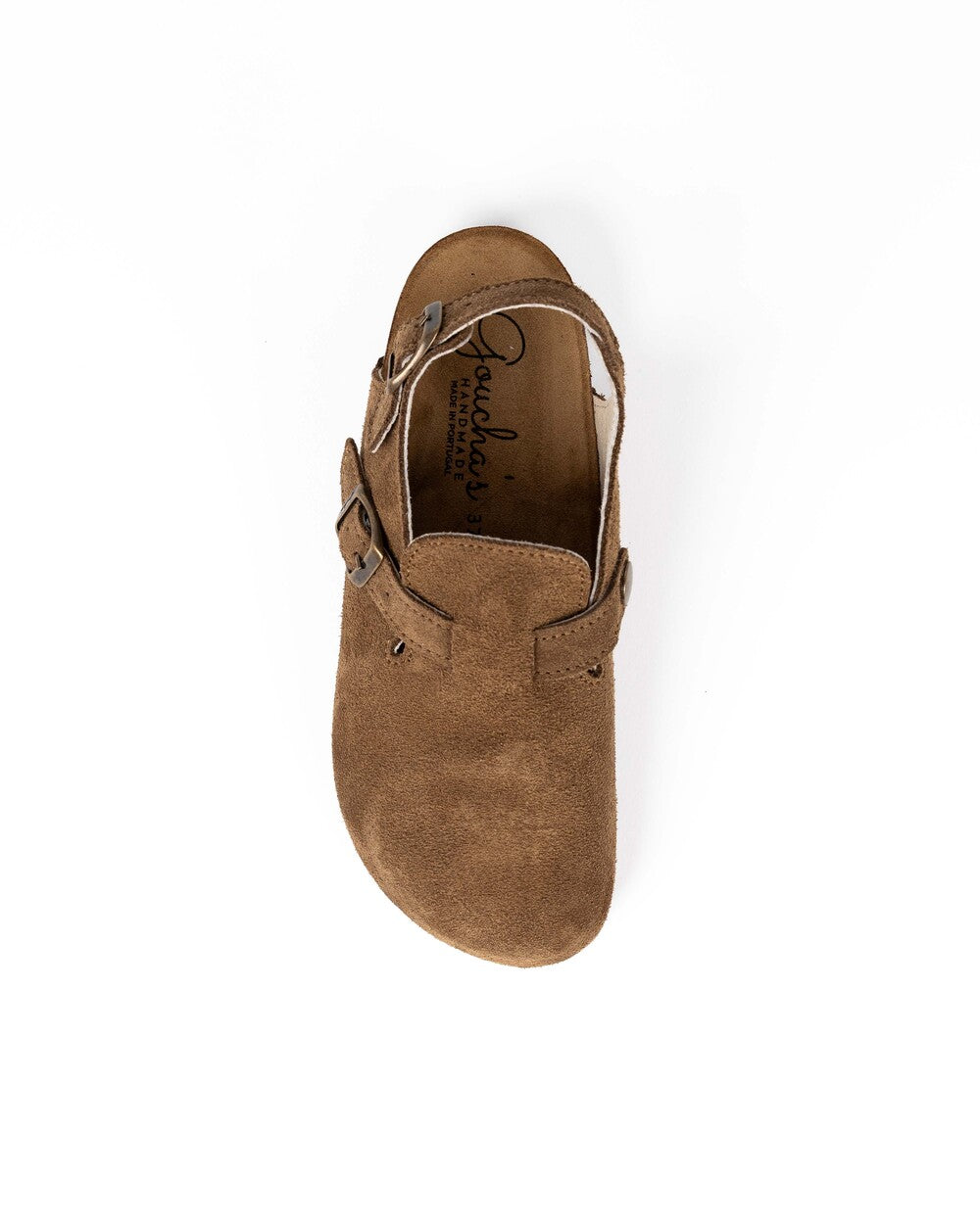 Wide Hazelnut Mules Sandals