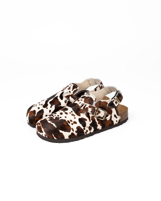 Sandália Mules Wide Tricolor