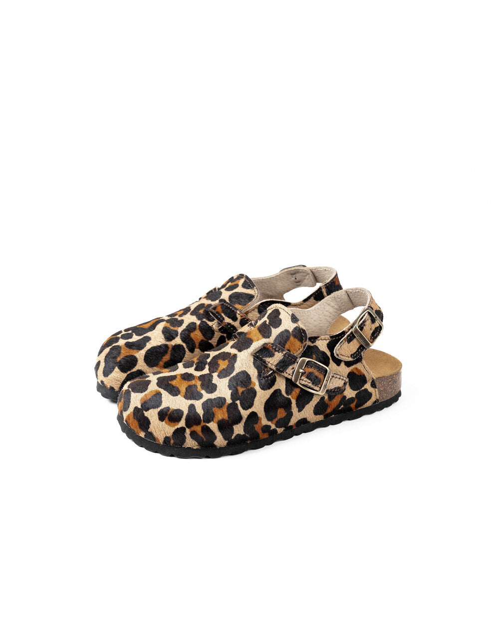 Mules anchos de leopardo