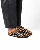 Mules anchos de leopardo