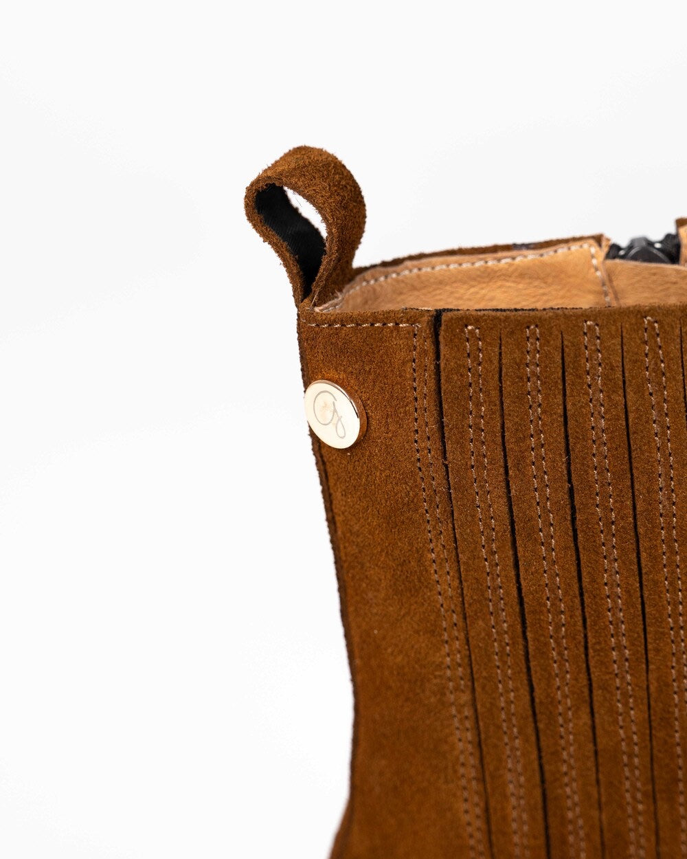 Western Suede Camel